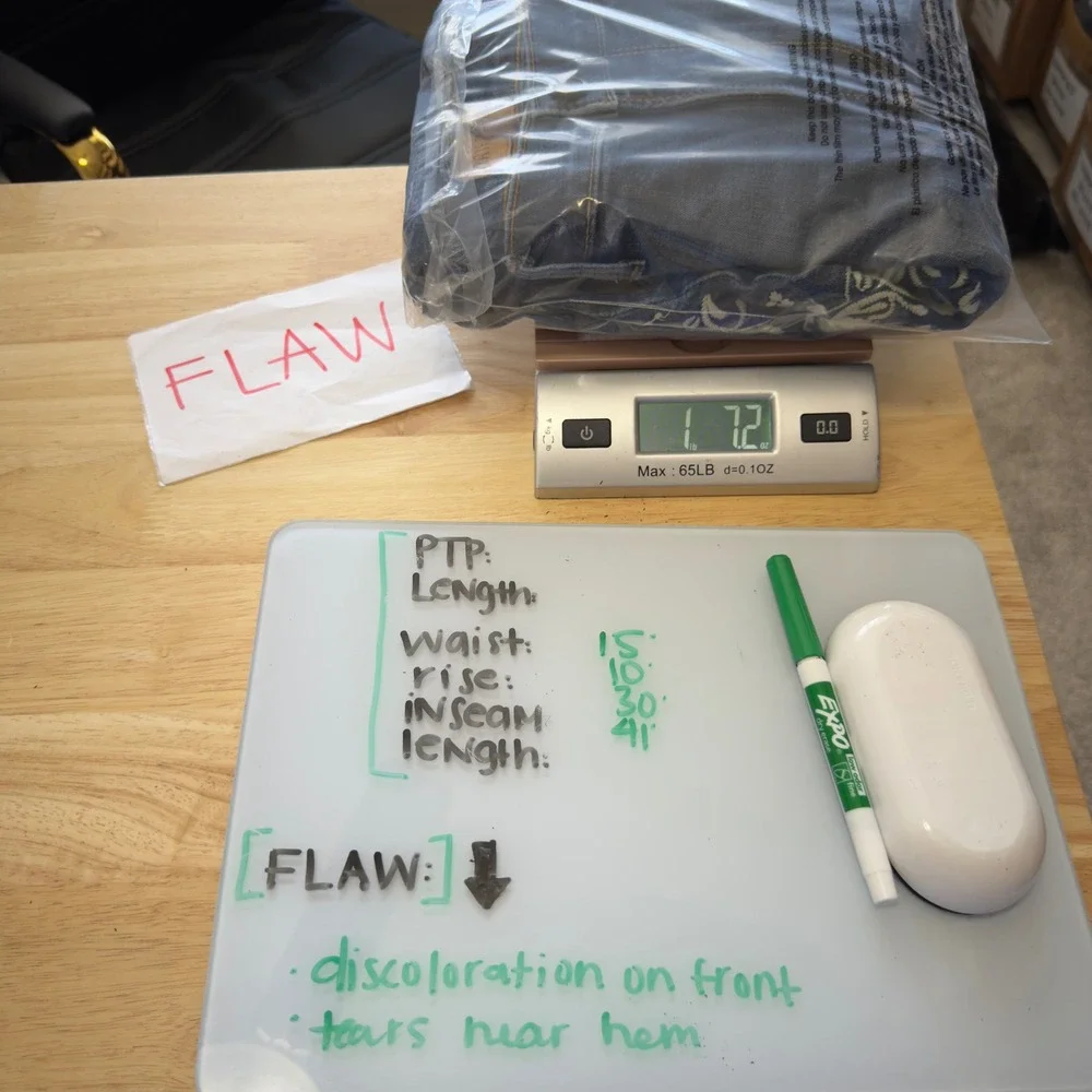 Driftwood Farrah Women Jeans 29" Classic Fit Embroidered Flare Boho Western - Picture 5 of 14